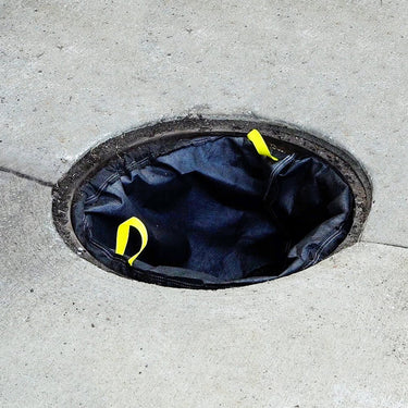Round, Bag Style Storm Sentinel® Catch Basin Insert, Adjustable, Black - 22 (56) in. (cm.)